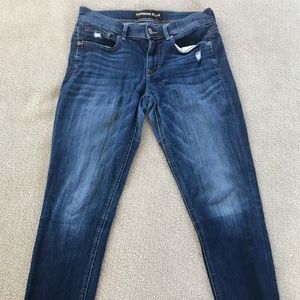 Express sz 6R cropping Mia Jeggings mid rise